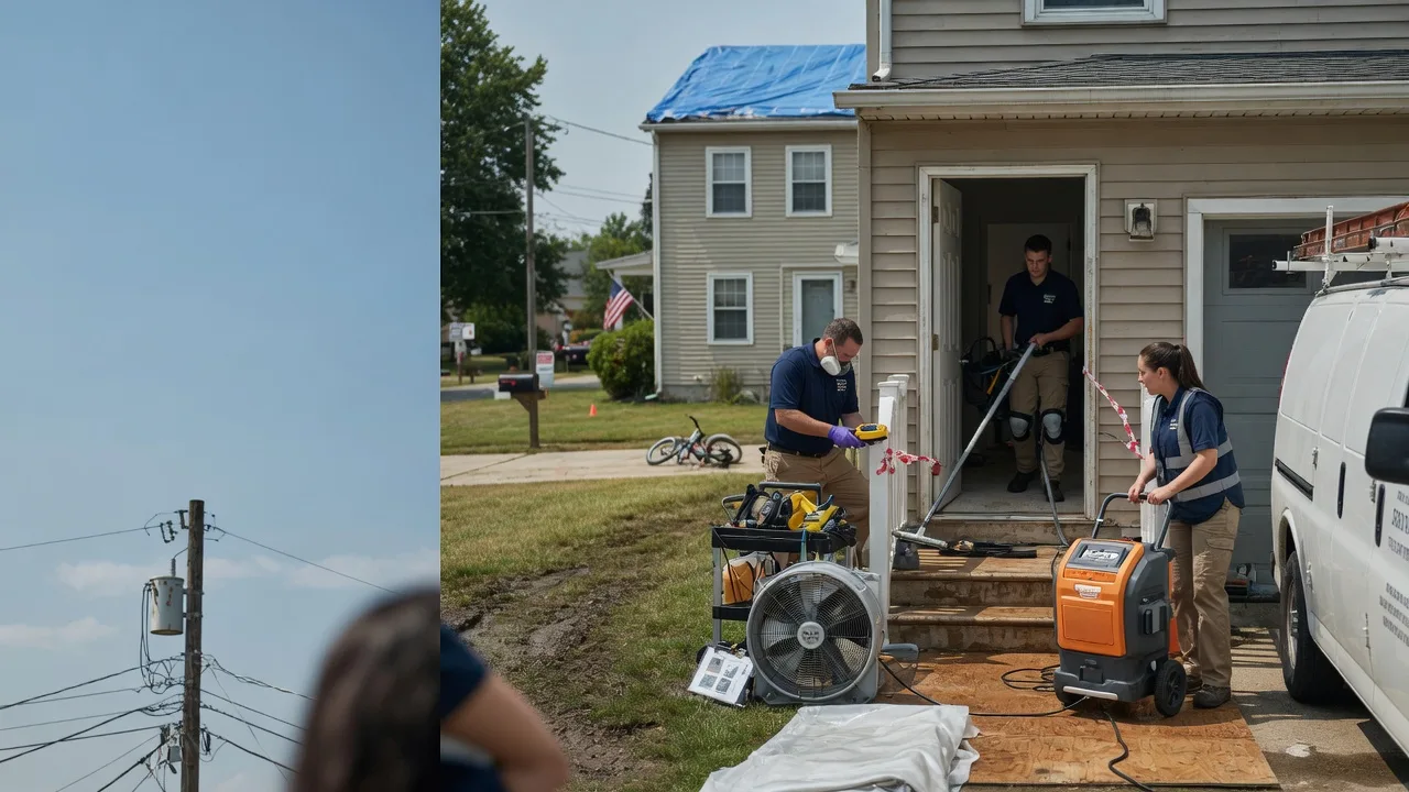 Water Damage Repair in Call, TX near me